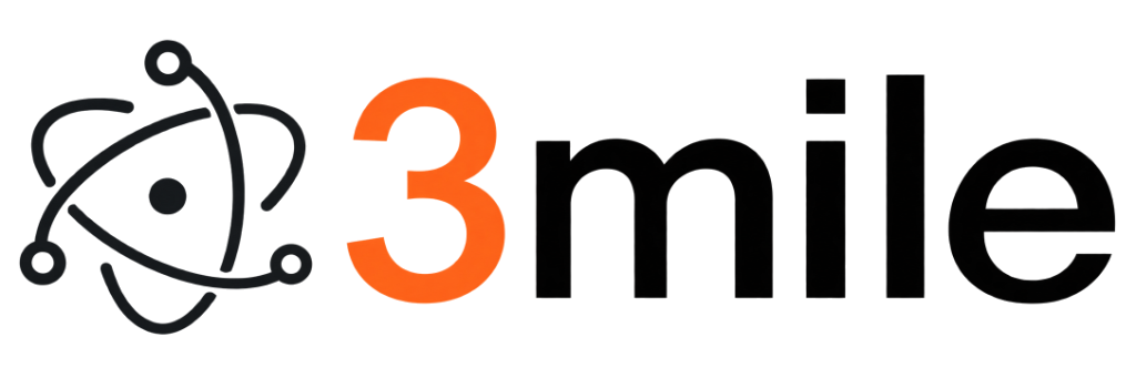 3 Mile logo