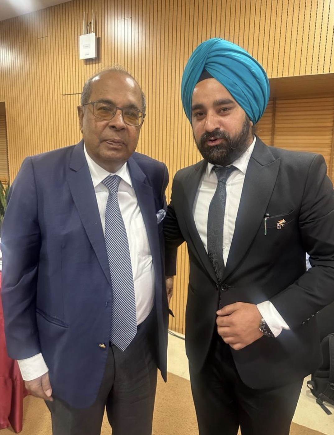 Raj Pahwa at a business conference